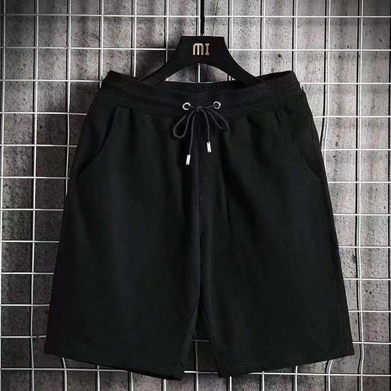 Summer Men's Fashion Waffle Short Sleeve T-shirt Two-Piece Men's Casual Comfort Large Size High-Quality Sports Set