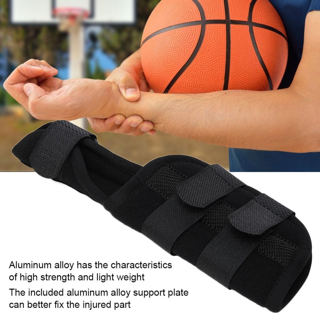 Aluminium Alloy Splint Wrist Sprain Recovery Support Thumb Brace Protector Right HandM