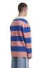 TRUNK PROJECT Stripe Polo Sweater_Pink/Blue
