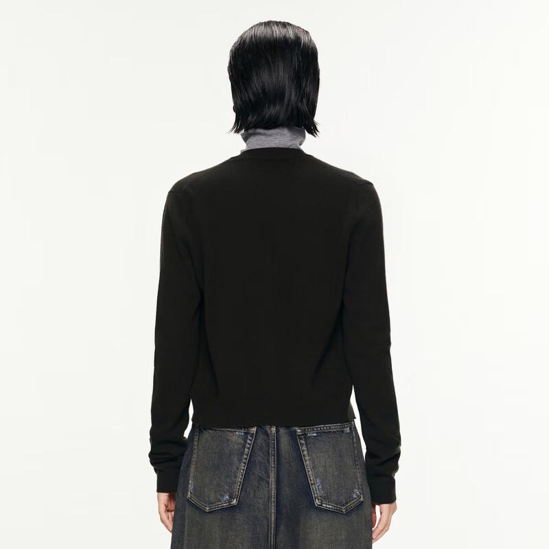 JNBY Women's Slim Fit V-Neck Cashmere Knit Sweater