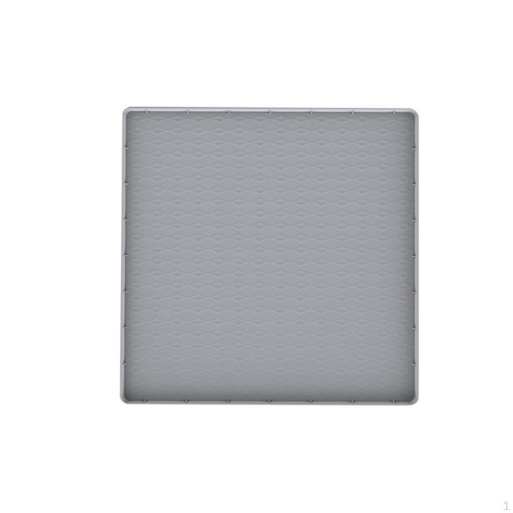 Washing Machine Top Cover Scratch Resistant Protector Mat Easy to Clean Washer