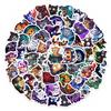 50 Cartoon Fantasy Cat Stickers Luggage Computer Stickers Diy Holiday Decorative Stickers
