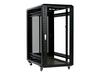 Server Rack - StarTech.Com - 22U - Aluminum/Steel - Casters - Black