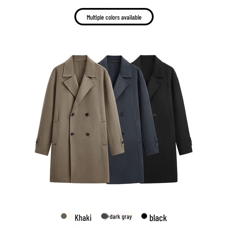 GXG Men's Basic Classic Winter Long Coat