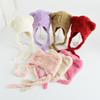 Winter Children's Hat Plush Hat Ear Protection Knitted Hat Cute Bear Head Cold Resistant Ear Protection Hat