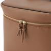 Francfranc Francfranc Bicolor Vanity Pouch L Brown