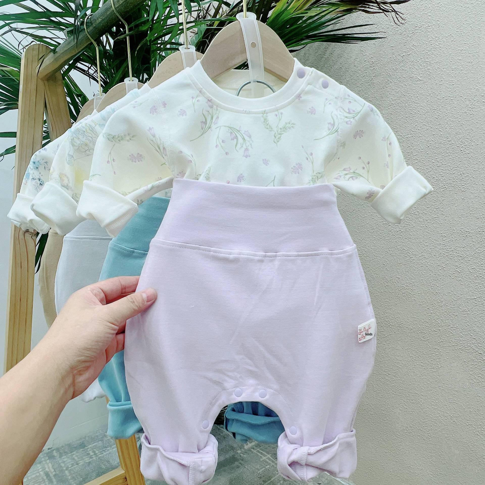 

Повседневный домашний комплект для детей: Длинные брюки, осенне-зимний стиль Size 80