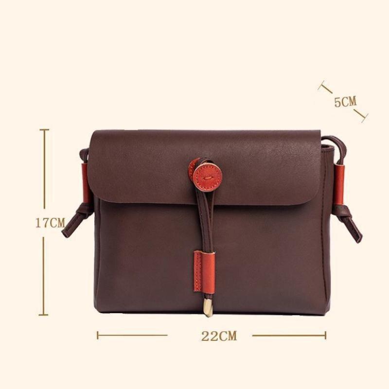 Johnature Wszechstronny Jednolity Kolor Rozrywka Prawdziwa Skóra Kobiety Mała Torba W Stylu Vintage Naturalna Prawdziwa Skóra Bydlęca Torby na Ramię i Crossbody
