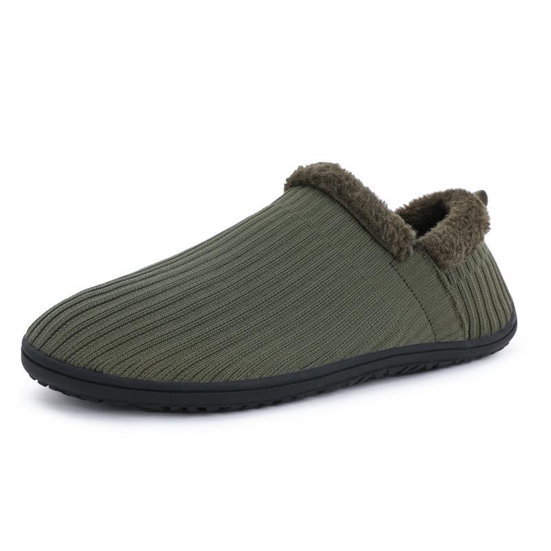 2024 new soft and skin-friendly girls keep warm and gather heat at home men's cotton shoes fashion fly-woven breathable cotton mop