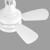 Multifunktionale Deckenventilatorleuchte mit Fernbedienung 3-stufig verstellbare Ventilatorlampe für Küche Schlafzimmer Wohnheim Arbeitszimmer