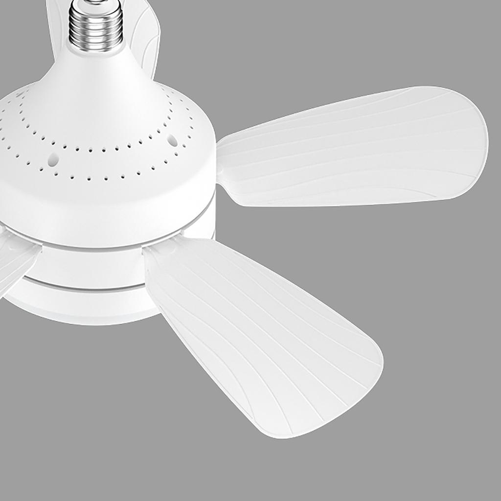Multifunktionale Deckenventilatorleuchte mit Fernbedienung 3-stufig verstellbare Ventilatorlampe für Küche Schlafzimmer Wohnheim Arbeitszimmer