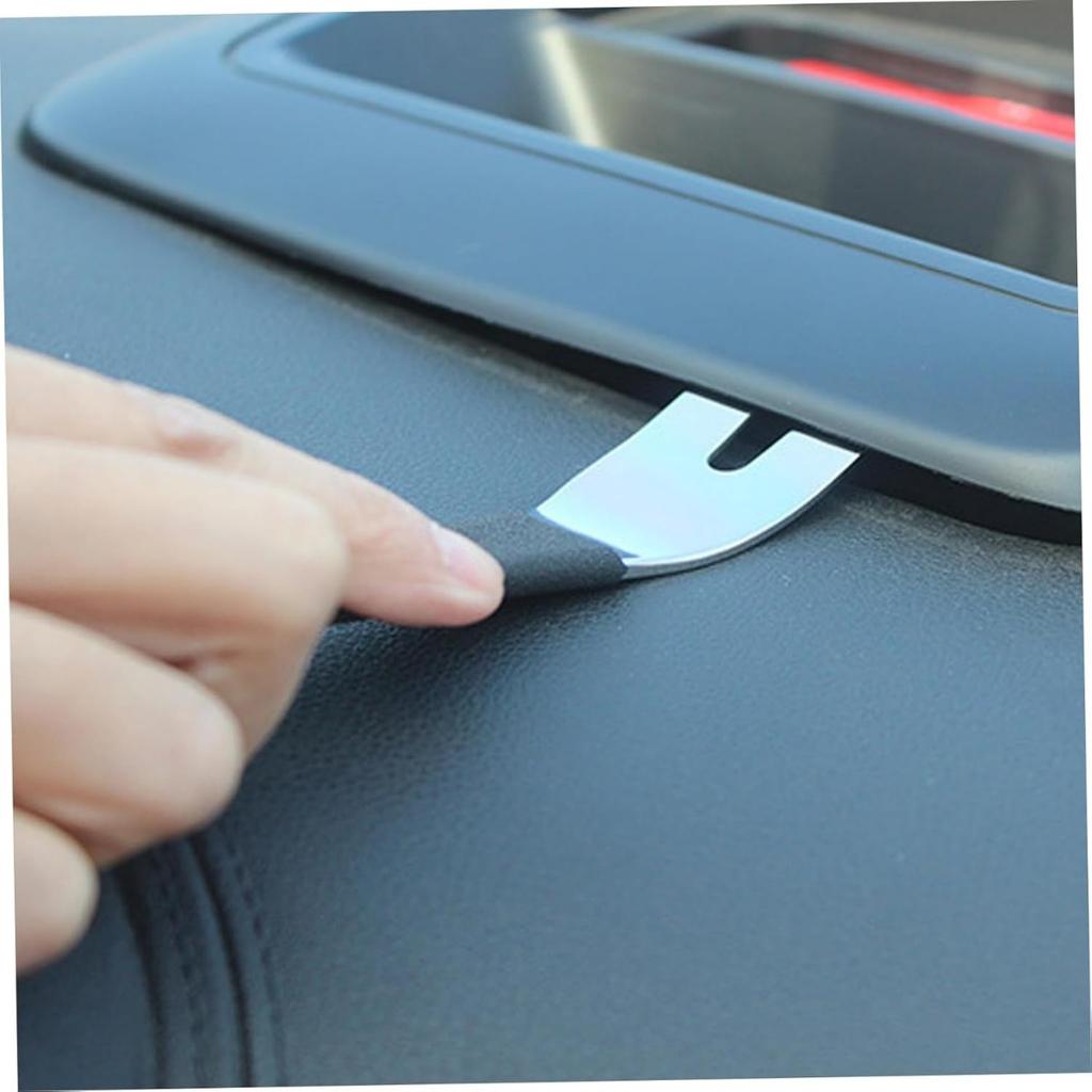 Screwdriver Installation Crowbar Car Door Clip Steel Crow Plate Stainless Steel Crowbar Car Panel Pry Bar Disassembling Wrecking Door Trim Pry Tool