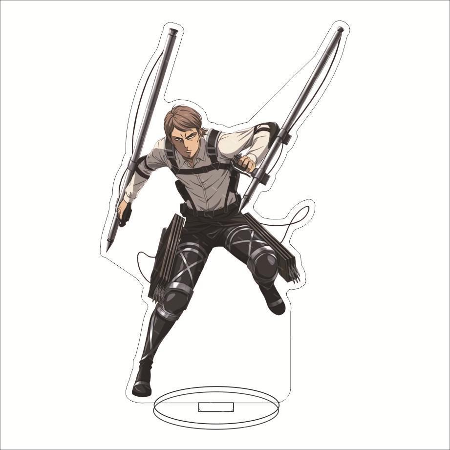 Attack On Titan Anime Big Stand Decoration - Eren Mikasa Armin Kiss Reiner Anikon Nyc