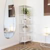 5-tier Shelf 51x36x170 Cm In White Metal - VITEA