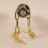 Wine Holder Stand Bottle Alcohol Gold Chain Stylish Gift