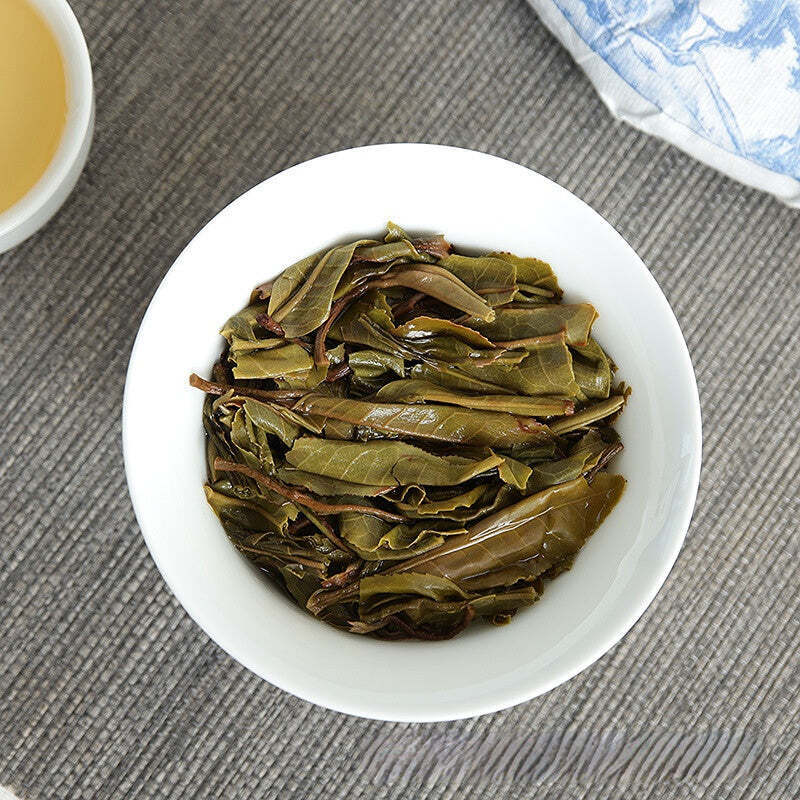 357g roher/reifer Puerh-Tee Banzhang gealterter Baum Pu-Erh Shengcha-Kuchen Yunnan Pu'er-Tee