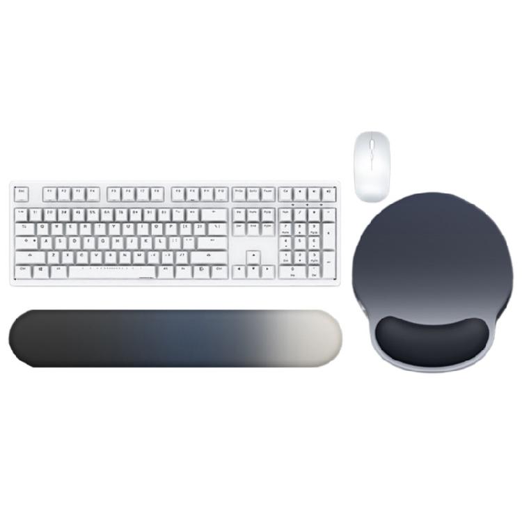 

Keypad Wrist Rest Set with Nonslip Base Wrist Pad for Keypad with Ergonomic Memory Foam for Computer Laptop Office чёрный