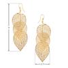 Fashion Women Hollow Leaf Shaped Drop Dangle Hook Earrings Party Jewelry Gifts
