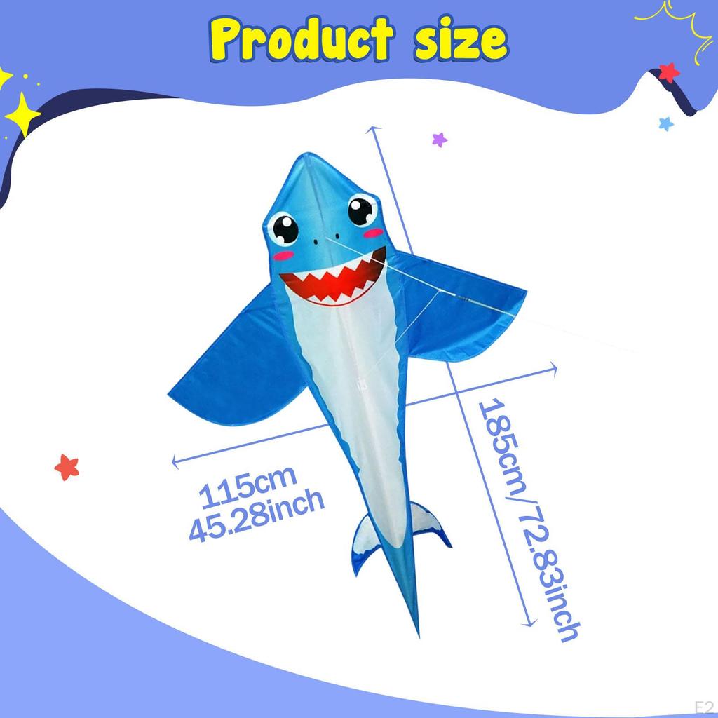 Kinder Hai Tier Drachen Outdoor Abenteuer Riesig für Park Wiese