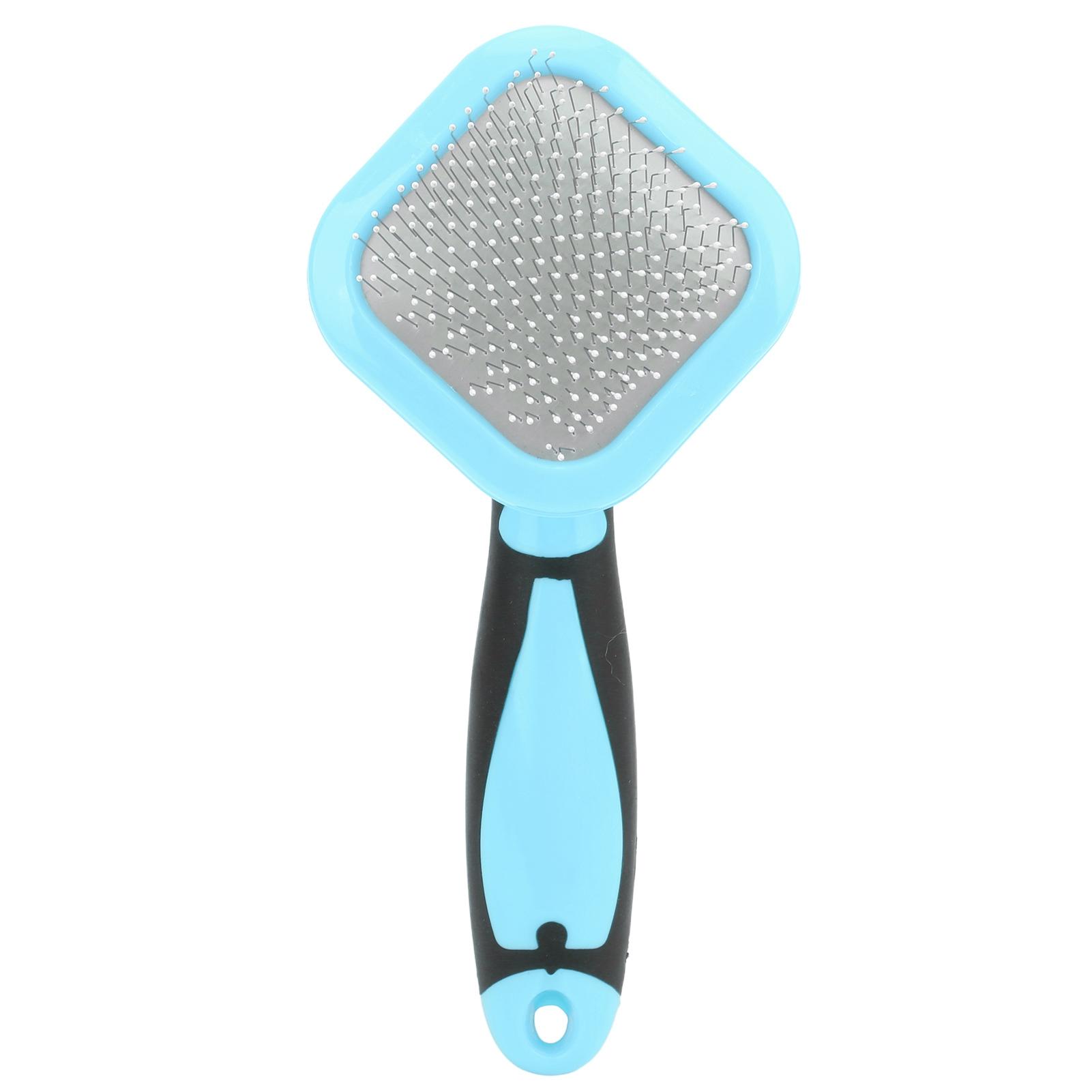 

Cat Brush Painless Massage Hair Removal Needle Comb for Small Medium Large Dogs and CatsBlue