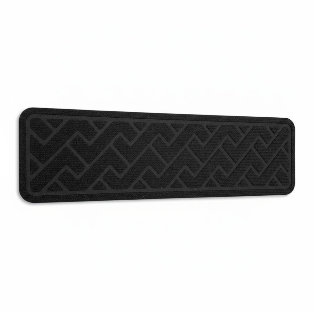 1pc Durable 8x30 Inch Stair Treads Non-Slip TPR Backing Stair Mats Noise Reduction Self-adhesive Stair Runner Rugs Home Decor