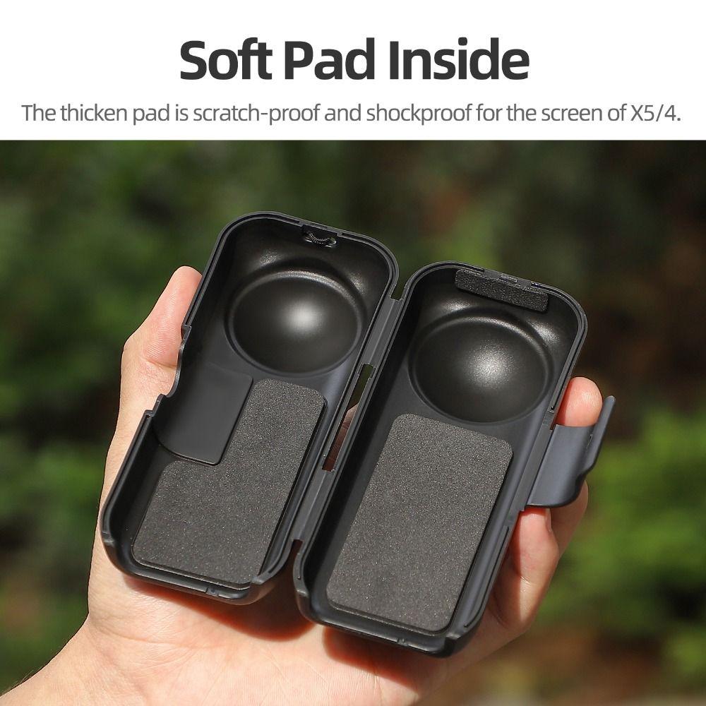 With Rope Lens Screen Protector Case Cover for Insta360 X5/X4 Action Camera Accessories