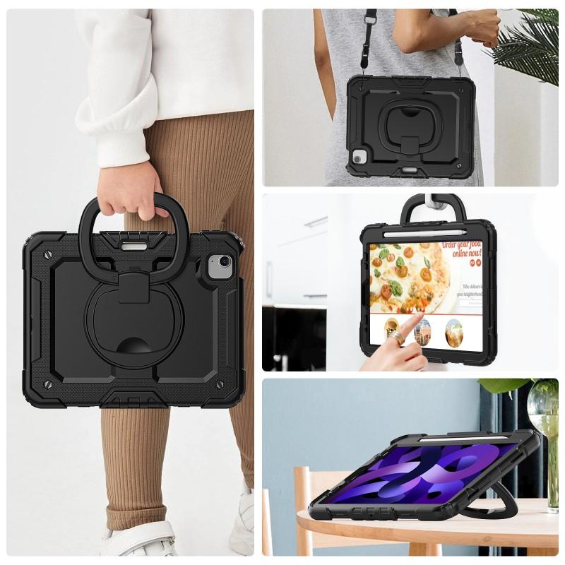 IPad Air 5 11-inch Case 360 Rotating Stand 4 Protective Cover Shockproof Anti-Scratch