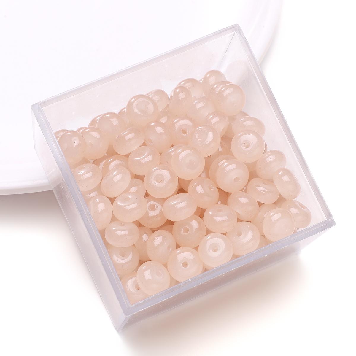 

25 шт. хрустальные стеклянные бусины, свободные разделительные бусины для изготовления ювелирных изделий своими руками, браслет, ожерелье