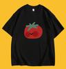 Funny Cute Tomato Tshirt Unisex Unisex Kawaii Vegetable Graphic Tee Summer Fashion Short Sleeve Harajuku Casual Unisex Tops