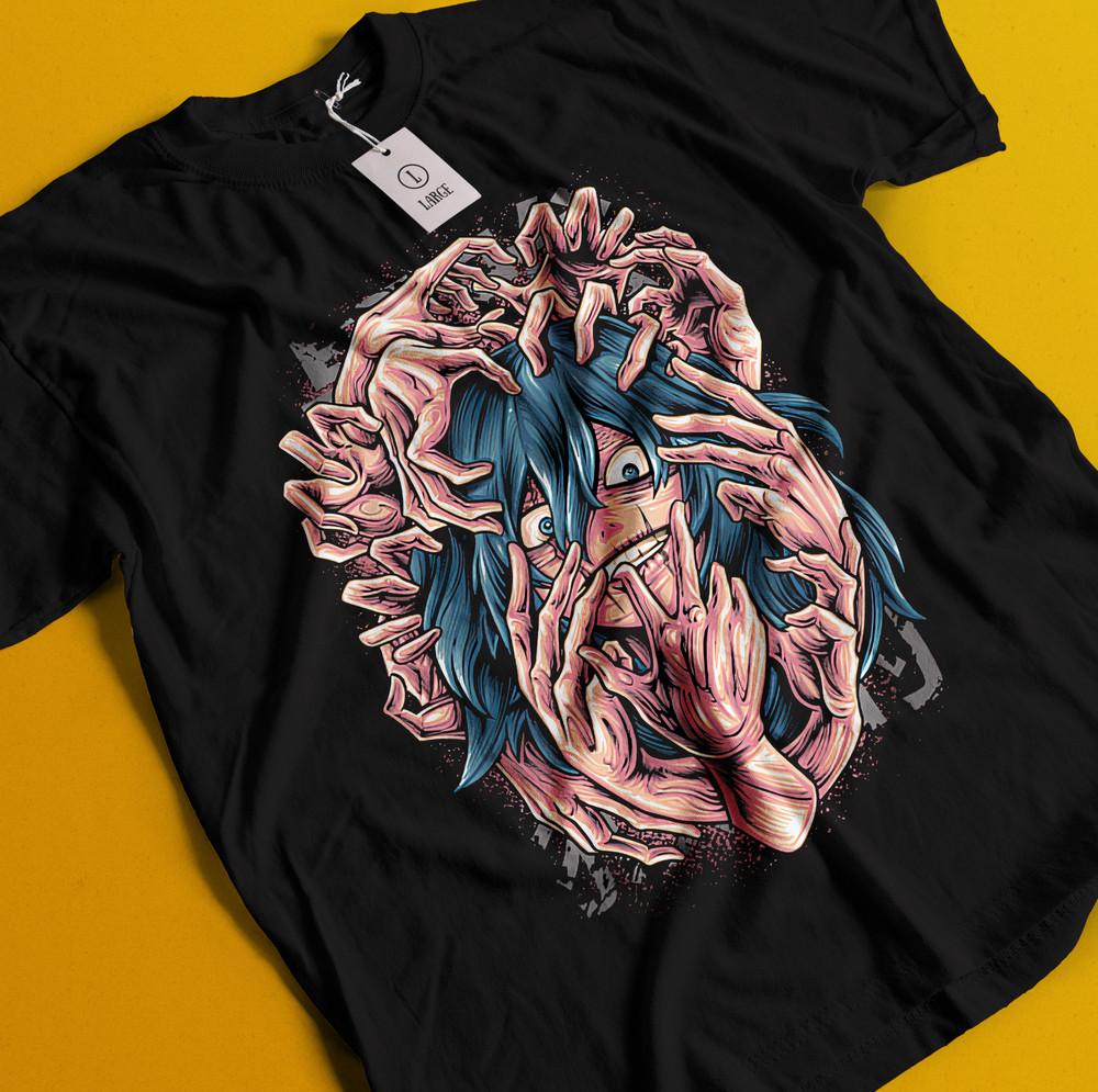 

Футболка Махито Футболка Гето Футболка Годжо Сатору Футболка Дзюдзюцу Кайсен Футболка Дзёго JJK Сукуна L