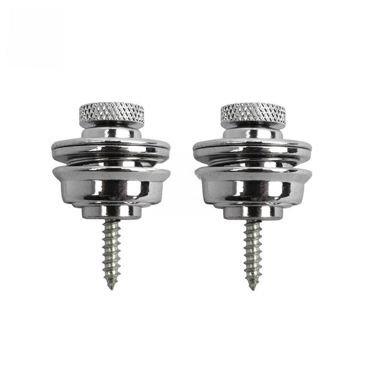 Buton de blocare anti-alunecare pentru curea de chitară electrică și bas, de schimb pentru curele sigure