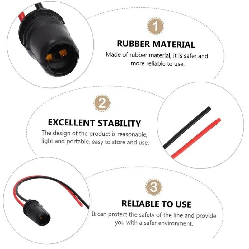 T10 W5W LED Lamp Bulb Base Holder Socket Wedge Base Light Bulb Plug Car Wedge Light Bulb Socket Connector Holder Extension