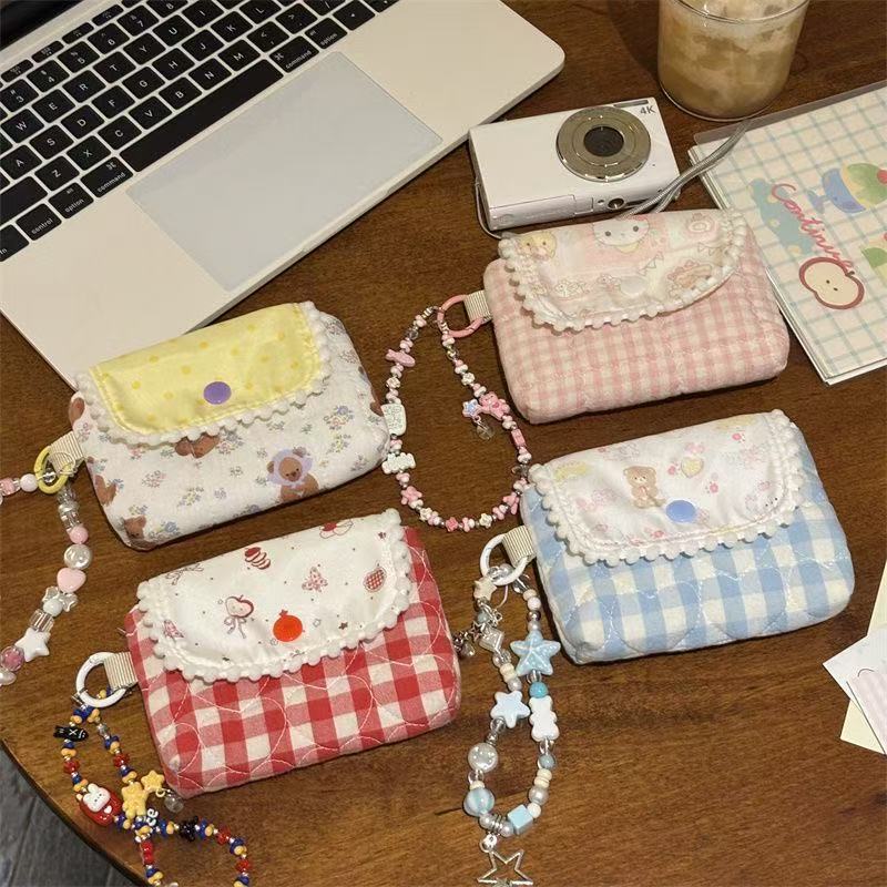 Cute Hanging Bag 2025 Coin Purse Versatile Ccd Storage Bag  High-looking Headphone Bag Card Bag New Key Bag Women's Coin Purse