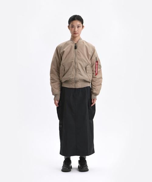 Alpha Industries Ma-1 Flight Jacket Vintage Khaki