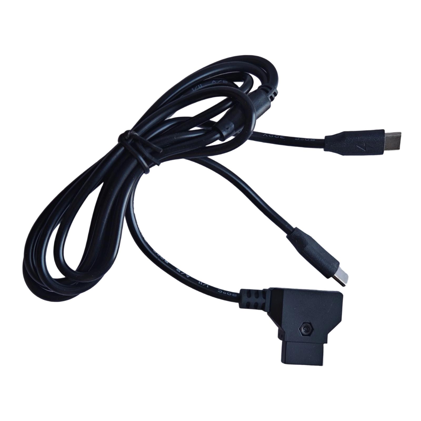 

Travel D-tap To USB C 2 in 1 Connectors Cable Line Enables Concurrent Charging And Video Feed Transmission 1