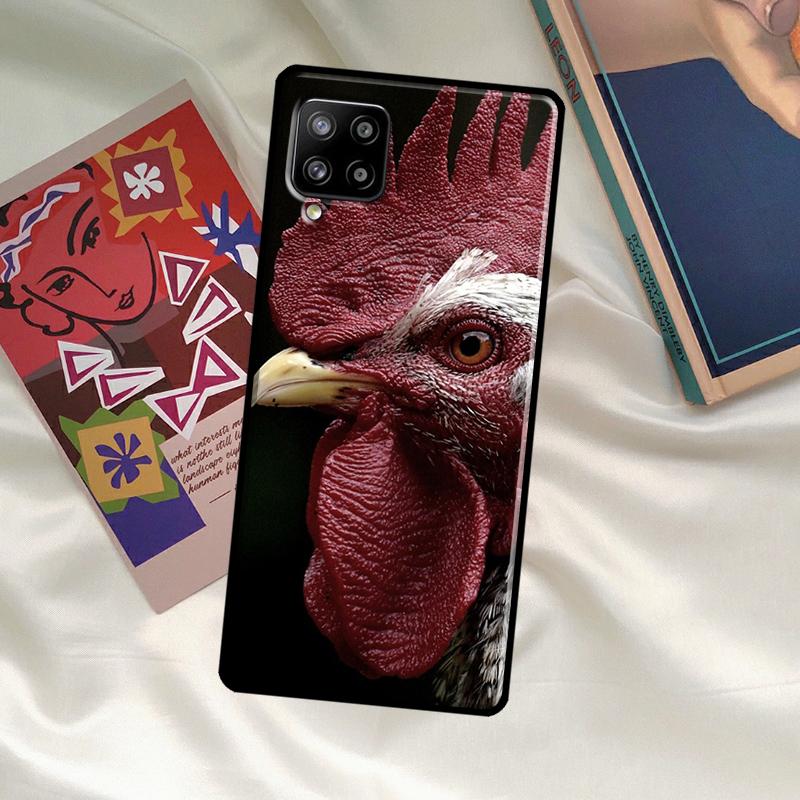 Cock Rooster Chicken Case For Samsung Galaxy A33 A13 A36 A56 A23 A52 A32 A12 A54 A34 A14 A16 A26 A53 A15 A35 A55