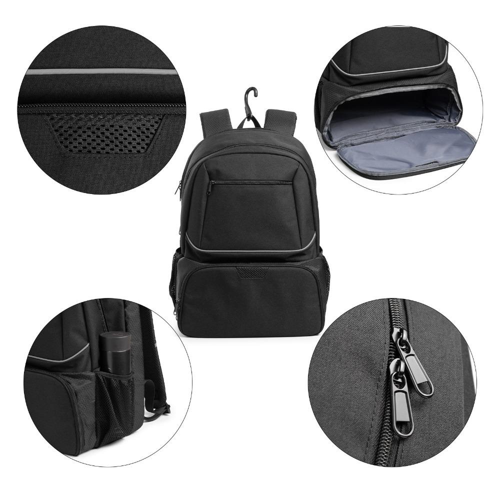Zipper Closure Pickleball Rackets Backpack Tennis Racket Carrying Bag  For Men Women Sports