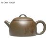 120ml Tradition Yixing Purple Clay Teapots Famous Handmade Zisha Tea Pot Raw Ore Section Mud Beauty Kettle Chinese Zisha Tea Set
