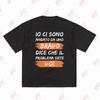 Io Ci Sono Short Sleeve Tee 100 Cotton TShirt