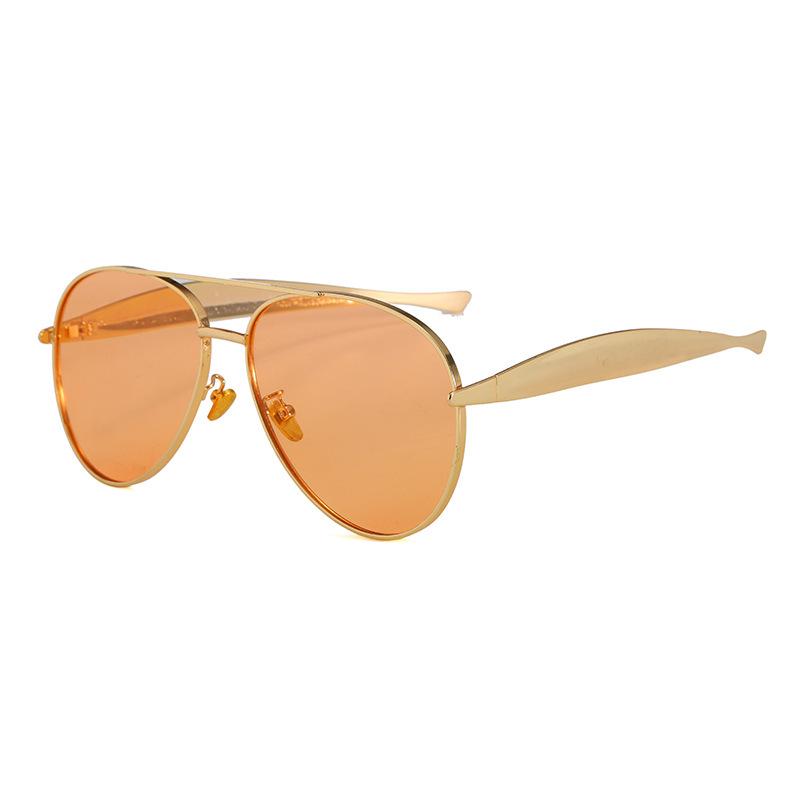 Frog-Shaped Metal Retro 2025 European & American Women's Sunglasses