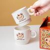 Cartoon Bear Ceramic Couple Mug Gift Set