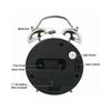 3 Inches Twin Bell Super Loud Alarm Clock with Nightlight for Heavy Sleepers Bed Desktop Student Decor