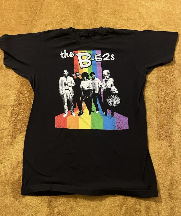 The B-52 s Band RAINBOW Unisex T-Shirt All Size GS506 Unisex T-Shirt XXXL