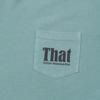ThiSiSneverThat That Pocket L S Tee Light teaL