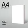 Thickened White A4/8K/4K Cardboard Sheet for Children's Art & Engineering Drawing