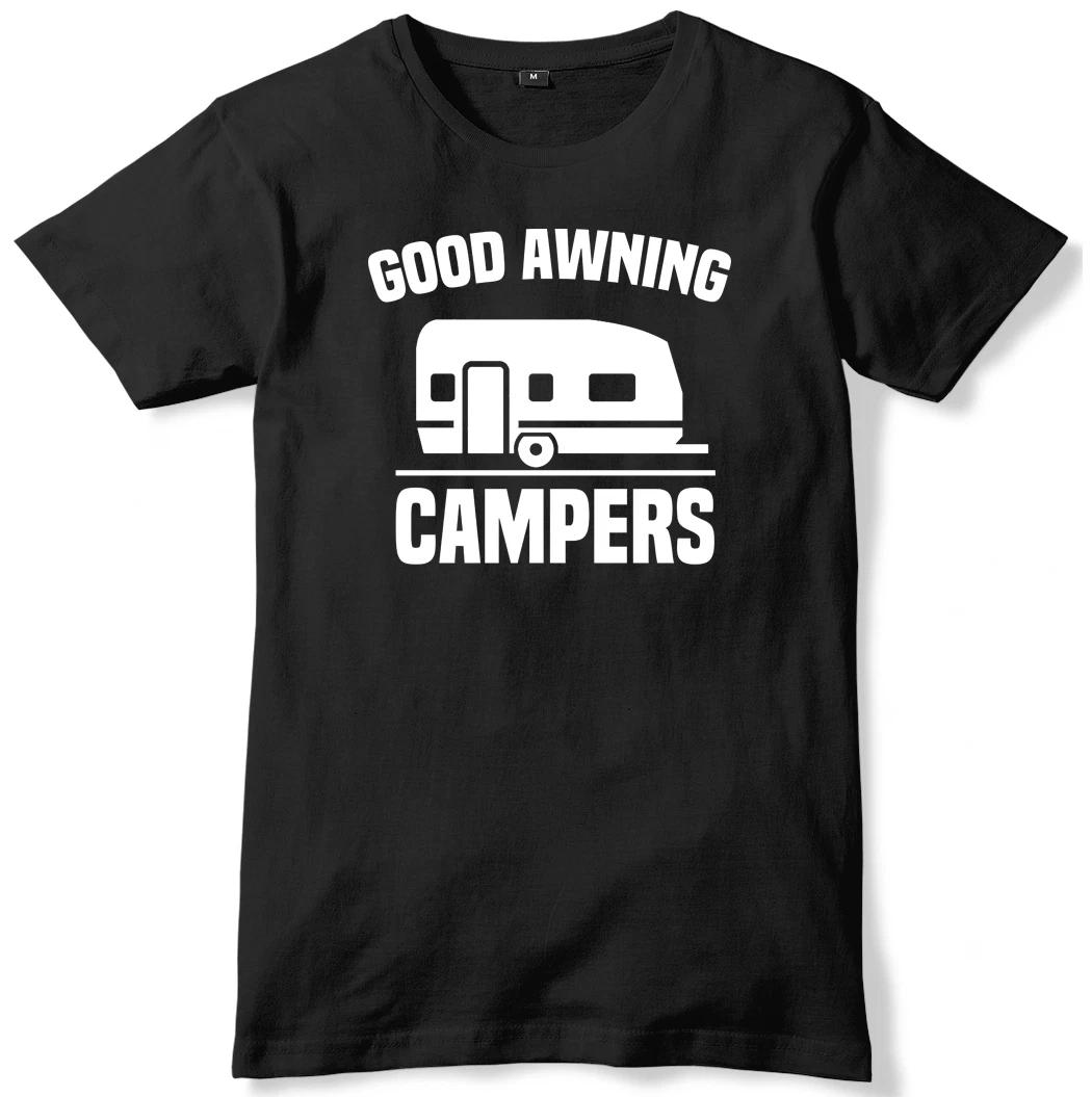 Good Awning Campers Mens Funny Unisex T-Shirt 4XL