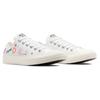 Converse Chuck Taylor All Star Low Letni Haft Damskie Trampki Białe Smocza Łuska Czerwone A10821C