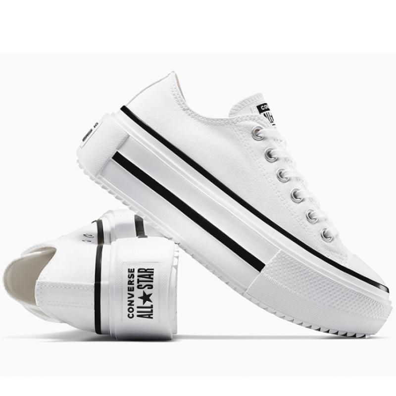 Converse Lift Double Stack Chuck Taylor White A15491c