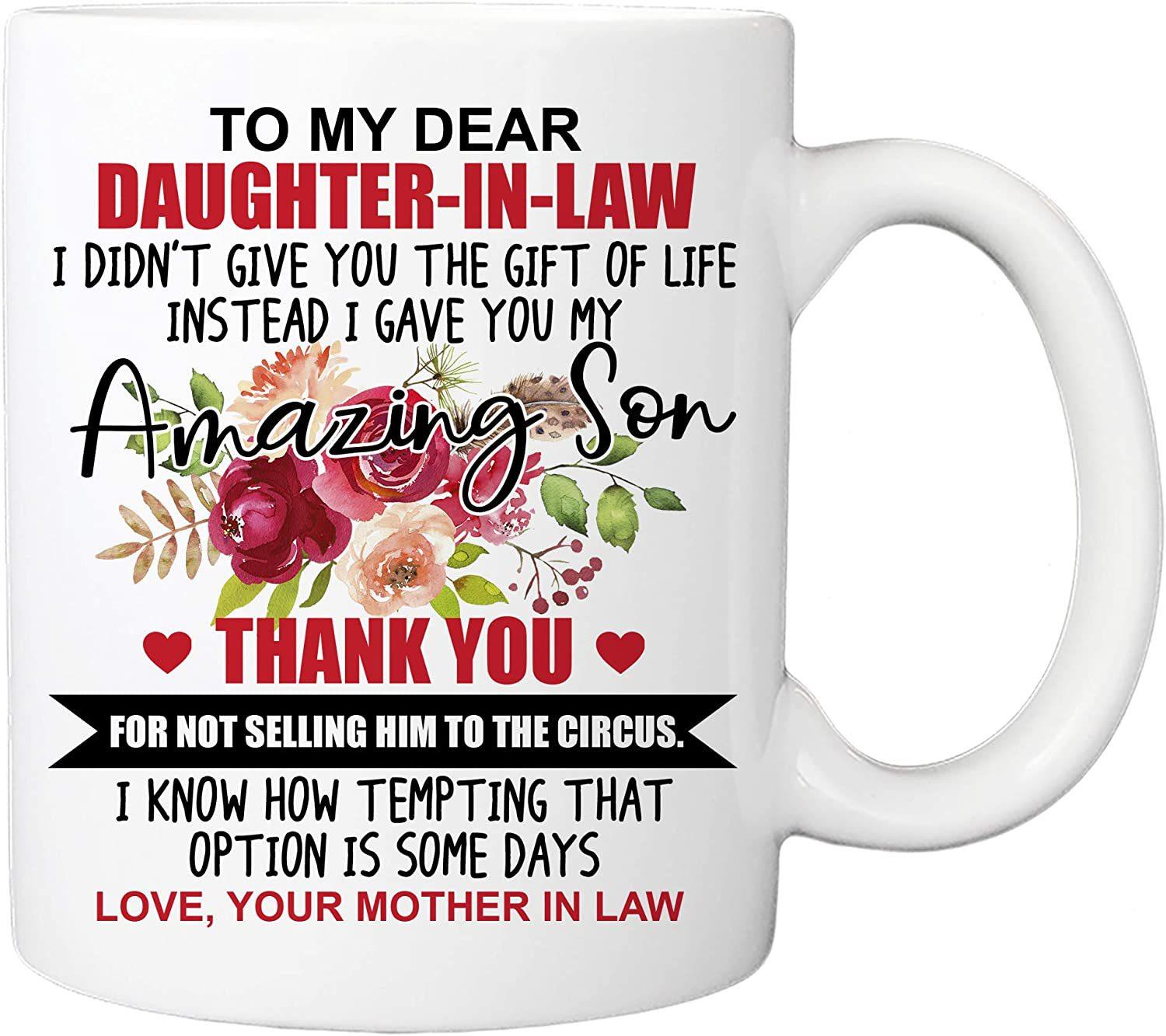 

Моей дорогой невестке подарок на День матери Мама Керамическая кружка для кофе с отметкой Папа 301-400ml белый