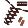 Colorful Lock Elastic Laces Sneakers Shoelaces Without Ties Tennis No Tie Shoe Laces Kids Adult Wide Shoelace Shoe Accessories